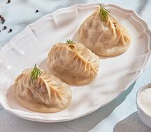 Манты с мясом ягненка