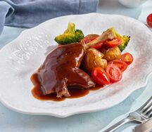 Утиная ножка с бэби картофелем