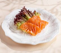 Сашими с лососем