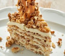 Торт с грецкими орехами