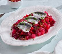 Винегрет с балтийской килькой