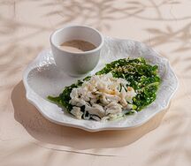 Кайсо сарада с крабом