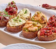 Ассорти из брускетт