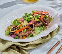 Гриль-салат с индейкой