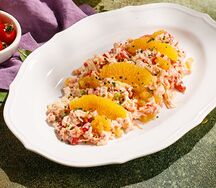 Салат с камчатским крабом