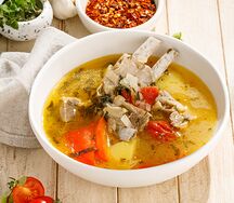 Хашлама с бараниной