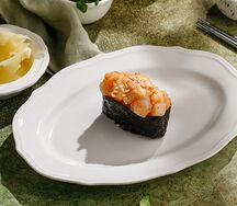 Запеченные суши Гребешок