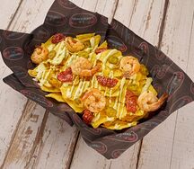 Super nachos с креветками 