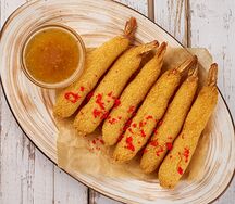 Креветки темпура Honey Mustard