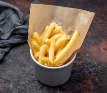 Картофель фри с трюфельным маслом