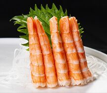 Сашими из креветки