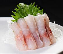 Сашими из сибаса