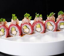 Ролл Никкей с Тунцом и Сибасом