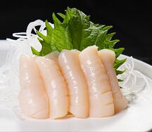 Сашими из гребешка