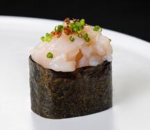 Суши Спайси с гребешком