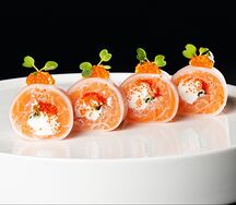 Кето-ролл с Лососем