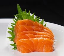 Сашими из лосося