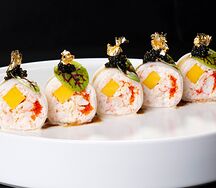 Кето-ролл с камчатским крабом