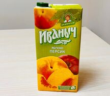 Сок яблоко-персик Иваныч