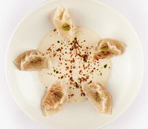 Гедза с лососем 