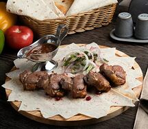 Шашлык из спинки бараньей