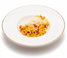 Феттуччине с креветками