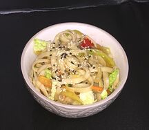 Удон с овощами (начинка на выбор)