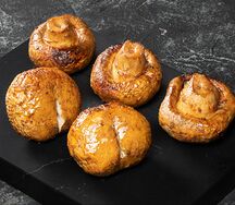 Шампиньоны на мангале