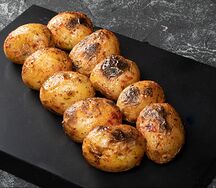 Картофель бейби на мангале 