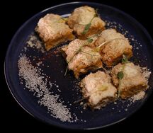 Копченая кукуруза гриль с сыром пармезан