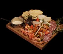 Винная тарелка с морепродуктами
