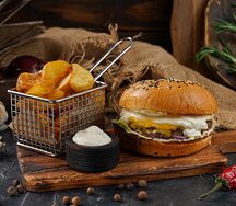 Double Cheese Time Burger