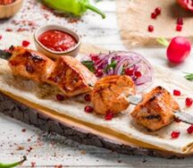 Шашлык из куриного филе