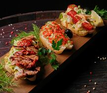 Сет из 6-ти брускет