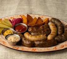 Сет из трех видов колбасок 