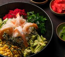 Поке с креветкой