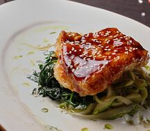 Треска в глазури