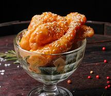 Креветки Олд Джек в соусе тай Чили