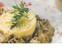 Бефстроганов из говядины