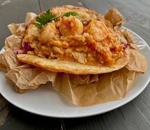 Тако с морепродуктами
