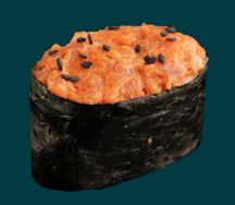 Запеченный гункан Лосось