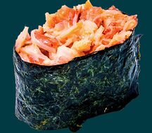 Запеченный гункан Краб Снежный