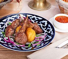 Казан-кебаб с бараниной