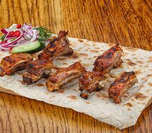 Шашлык из бараньих ребрышек