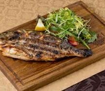 Дорадо на мангале