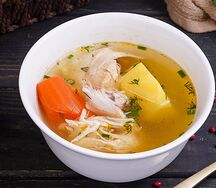 Суп куриный