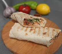 Шаурма на углях куриная
