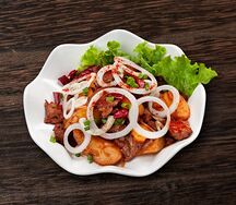 Куурдак с картофелем