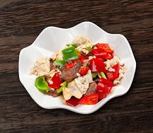 Цветная капуста с говядиной