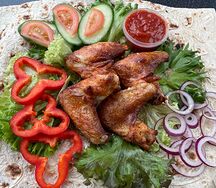 Шашлык из куриных крылышек
